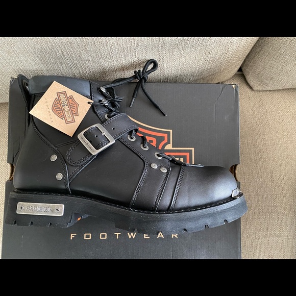 Men’s Harley-Davidson Brake Buckle Boot Size 12. Wore twice - Picture 2 of 6